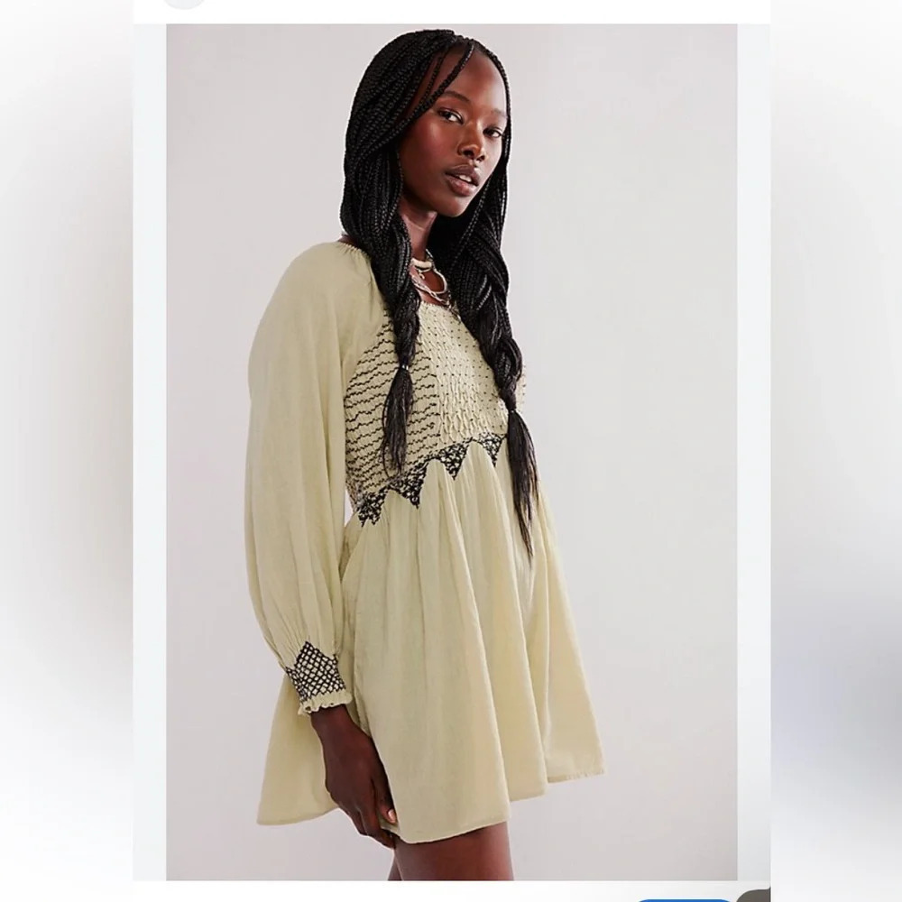 Free people what a feeling tunic NWOT